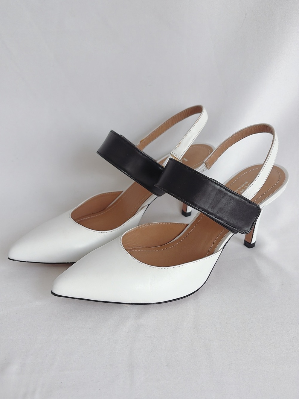 Lewit Made in Italy leather mules heels pumps